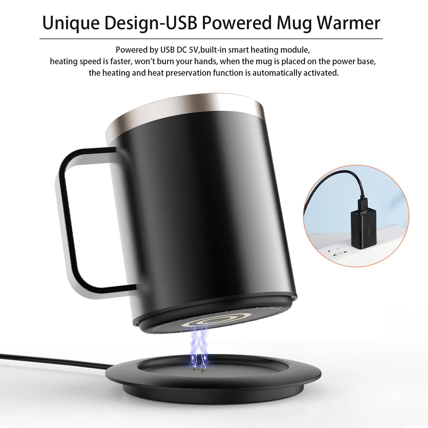 electric coffee mug with usb