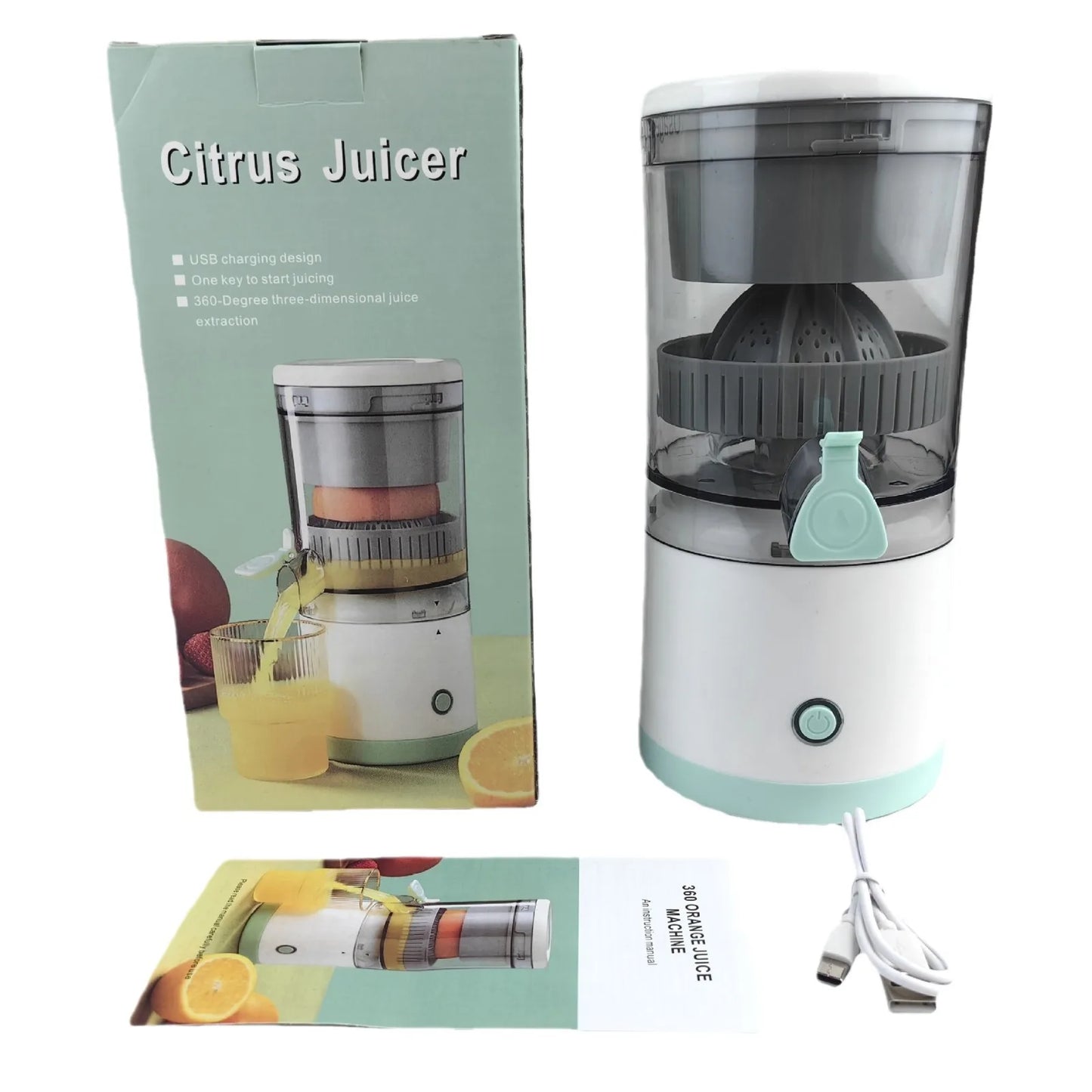 portable usb citrus fruit