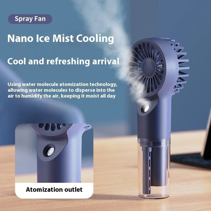 Customizable Mist Handheld Fan
