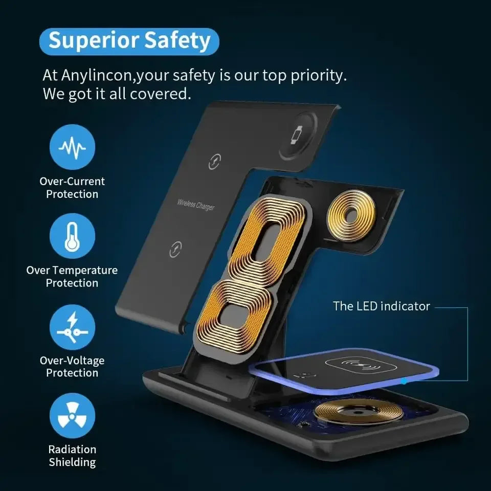 3 in 1 Wireless Charger
