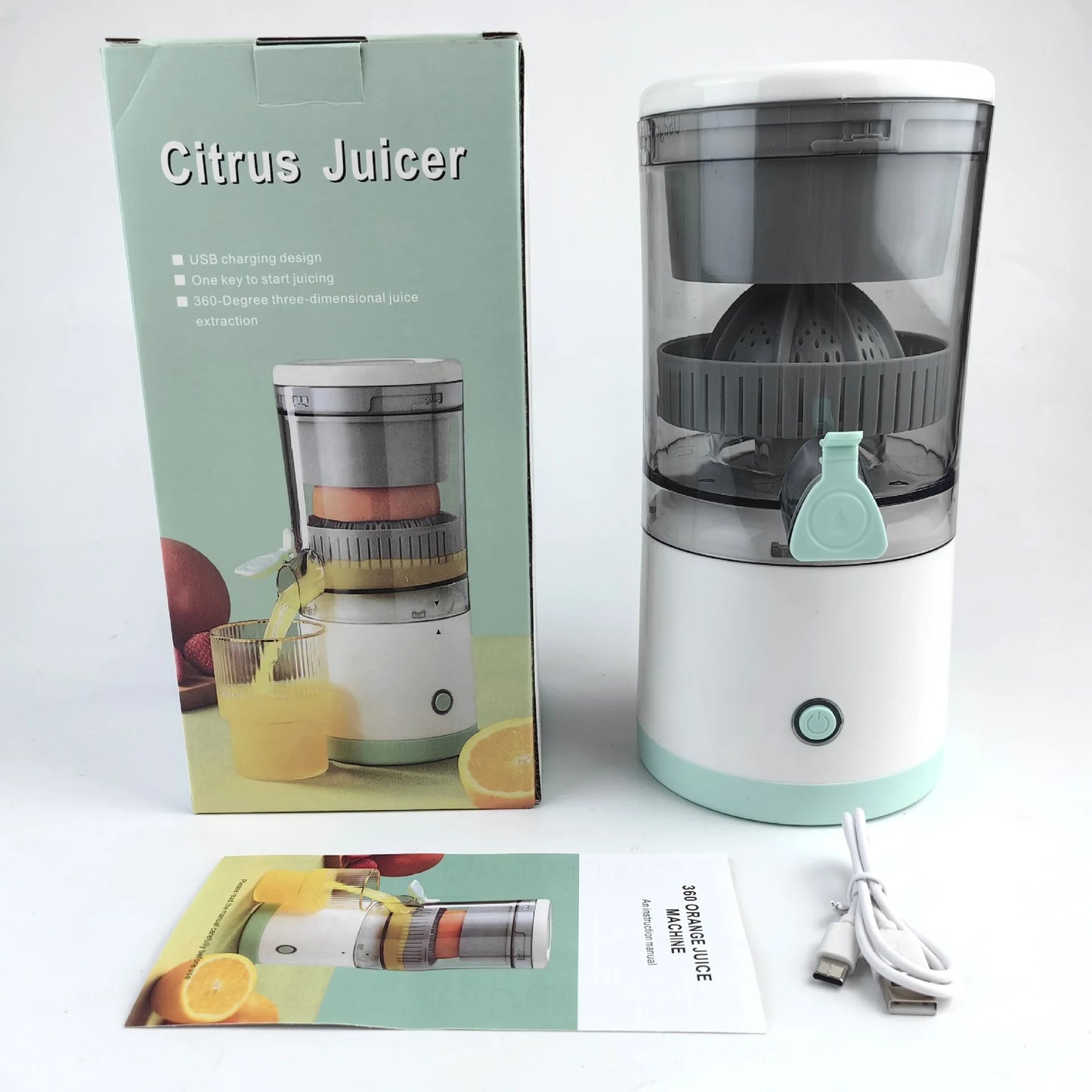 portable usb citrus fruit