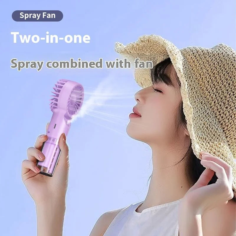 Customizable Mist Handheld Fan
